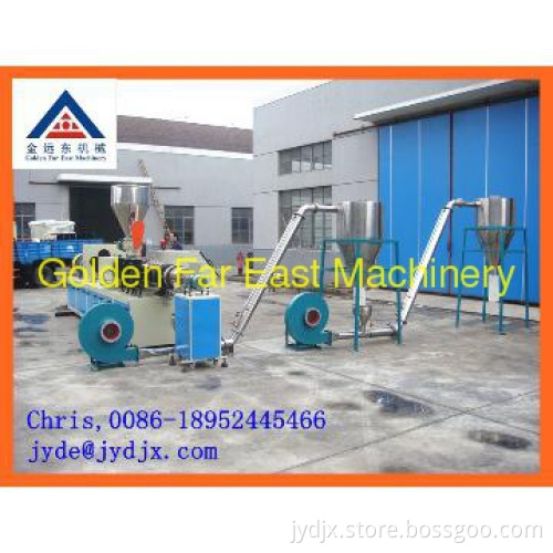 PVC compounding machine conical twin screw extruder